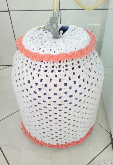 Capa de Botijão em Crochê