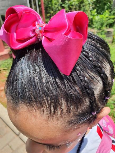Laço de Cabelo Boutique - Pink