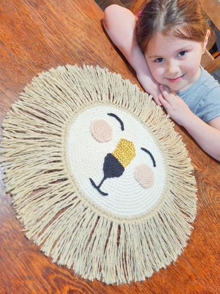 Leão de Parede Quarto Infantil