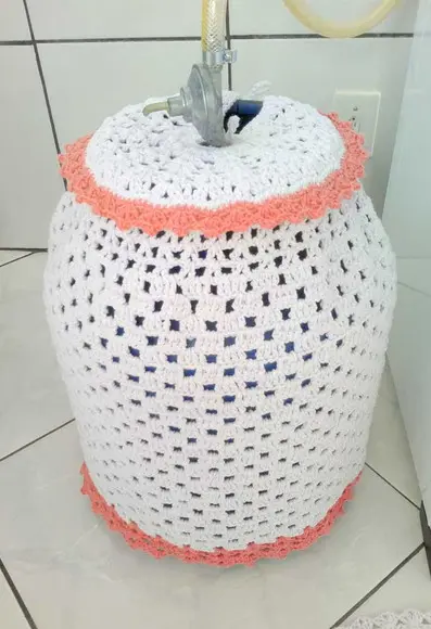 Capa de Botijão em Crochê