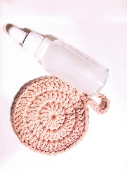 Discos Limpeza Facial - Ecopads de Crochê 100% Algodão