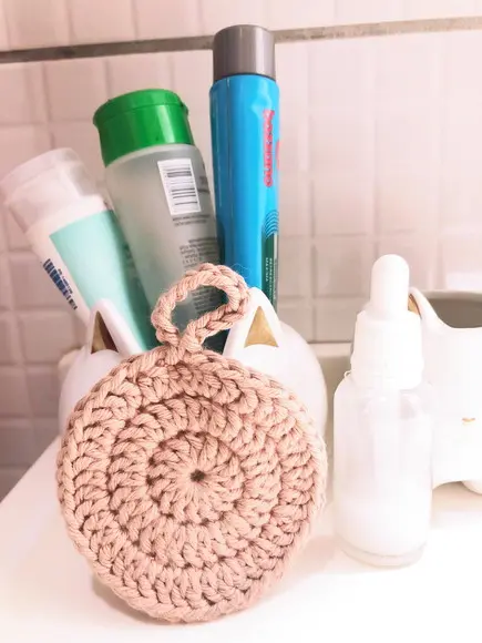 Discos Limpeza Facial - Ecopads de Crochê 100% Algodão