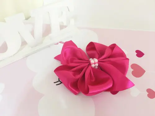 Laço Florzinha Cor Off White