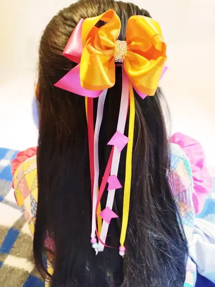 Laço Presilha para Festa Junina- Laço Junino
