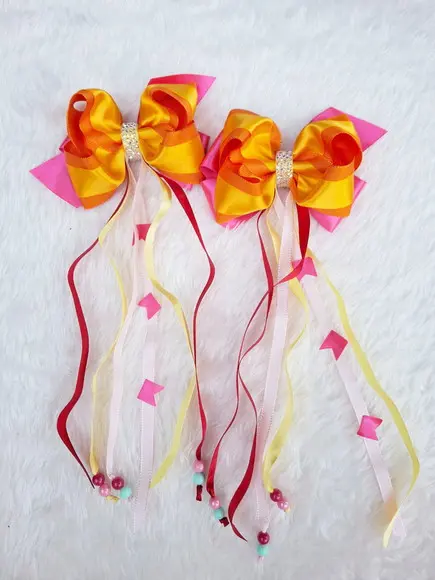 Par Laços Presilha para Festa Junina- Laços Junino