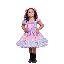 vestido junino são joão infantil