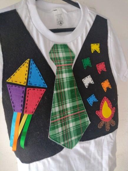 Camisa Colete Junino São João Masculino