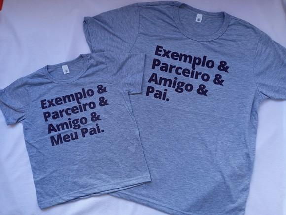 Camisa Personalizada Dia Dos Pais