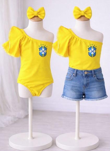Collant Body Brasil Infantil Copa