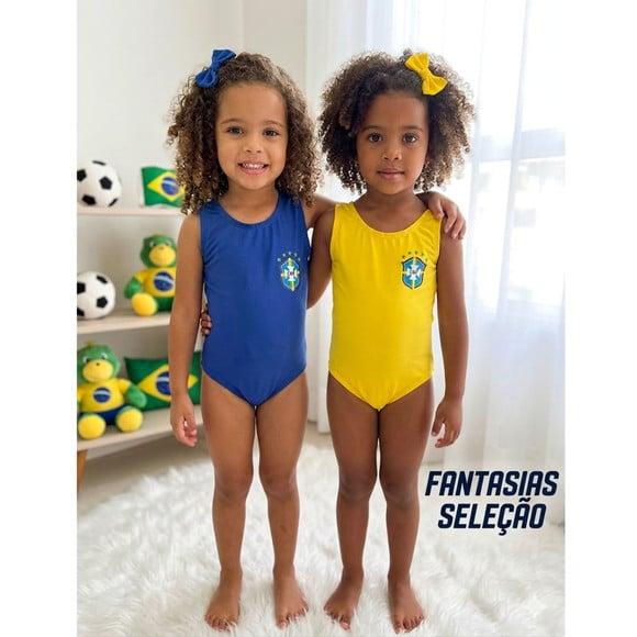 Collant Body Brasil Infantil Copa