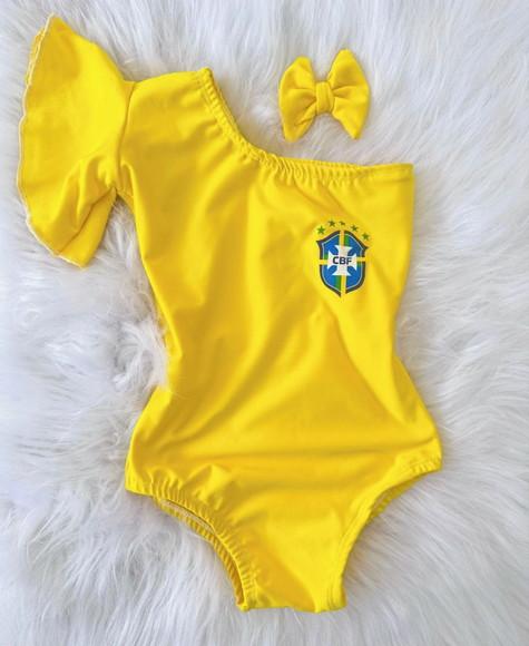Collant Body Brasil Infantil Copa
