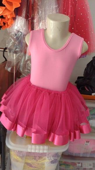 Fantasia Bailarina Infantil Personalizada