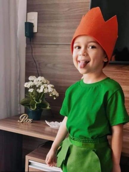 Fantasia Curupira Folclore com Camisa
