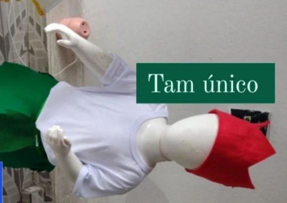 Fantasia Curupira Folclore com Camisa