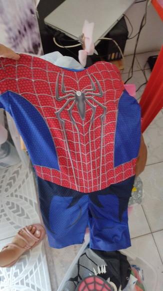 Fantasia Homem Aranha Super Heróis