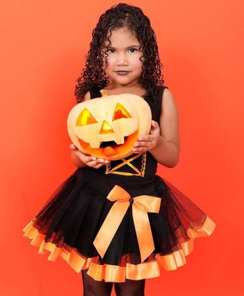 Fantasia Haloween Bruxinha Infantil