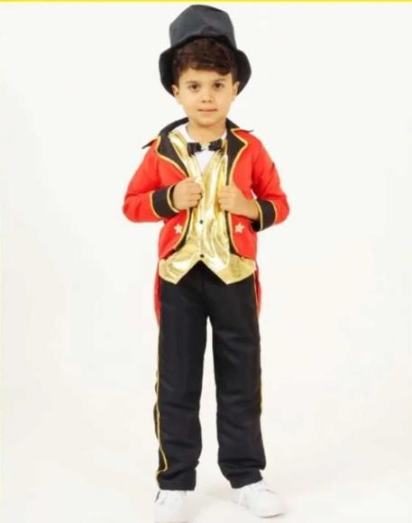 Fantasia Mágico Infantil Circo Luxo