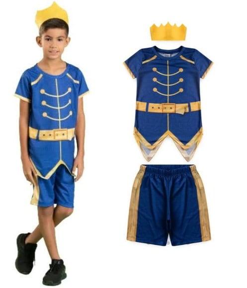Fantasia Principe Realeza Infantil Masculino