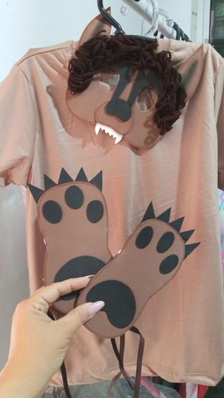Kit Lobisomem com Camisa Folclore Livro Infantil