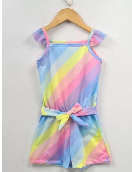 Macacão Curto Feminino Infantil