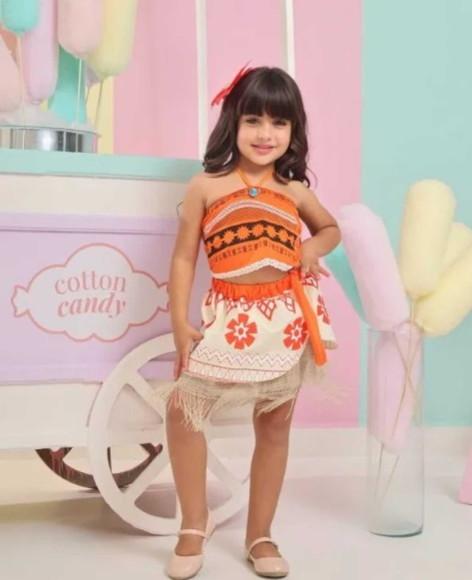 Moana Fantasia Infantil