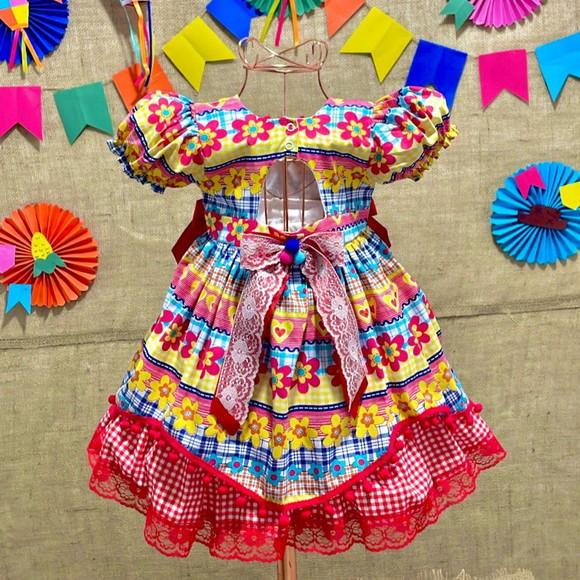 Vestido Caipira São João Junino