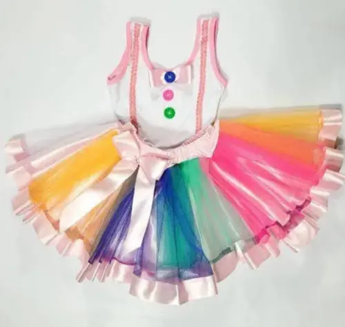 Fantasia Palhacinha infantil circo menina