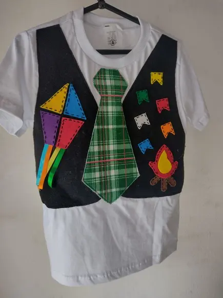 Camisa Colete Junino São João Masculino