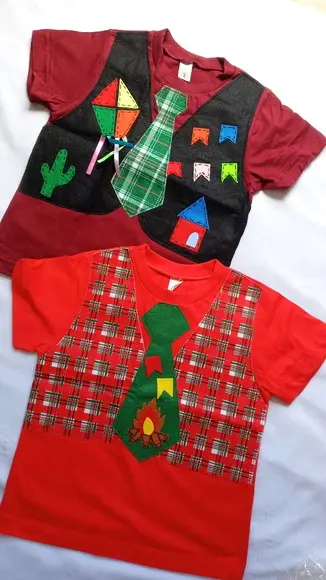 Camisa Colete Junino São João Masculino