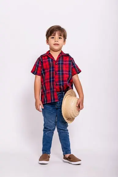 Camisa Xadrez Infantil Junino São João
