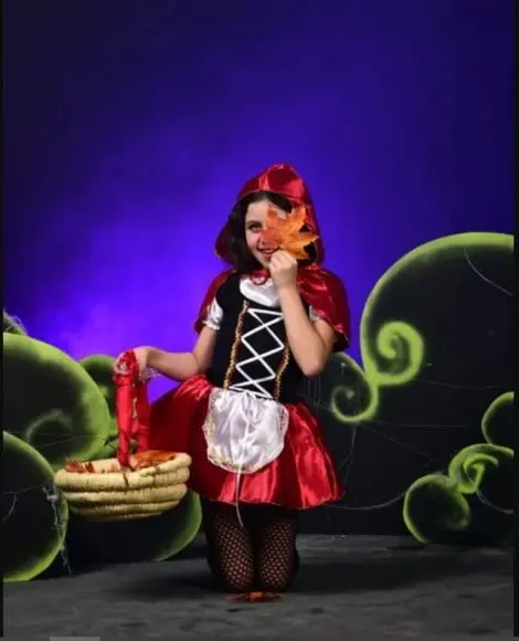 Chapeuzinho Vermelho Fantasia Infantil 2 Anos