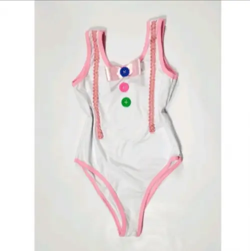 Collant Body Carnaval Palhaço Femenino Criança