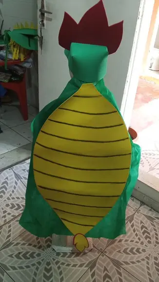 Fantasia Boitatá com Capa Folclore