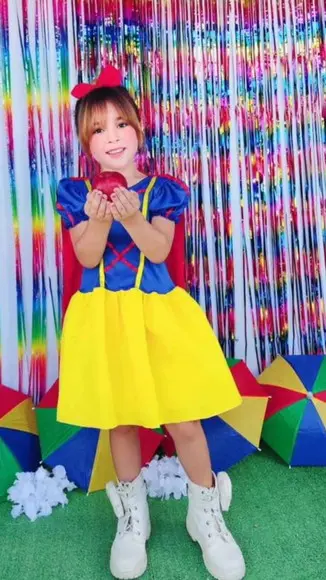 Fantasia Branca de Neve Carnaval