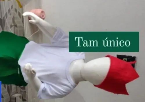 Fantasia Curupira Folclore com Camisa
