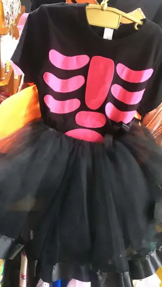 fantasia esqueleto pink halloween