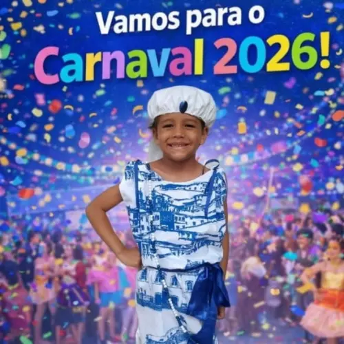 Fantasia Gandhy Carnaval Masculino Infantil