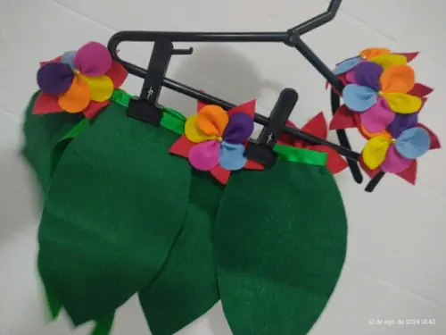 Fantasia Folclore Vitoria Regia Flores Infantil