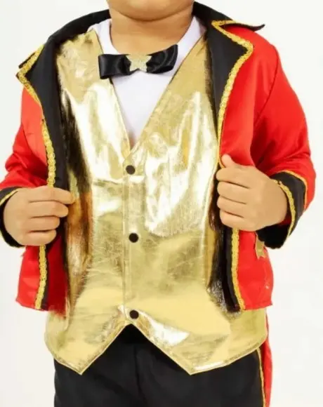 Fantasia Mágico Infantil Circo Luxo