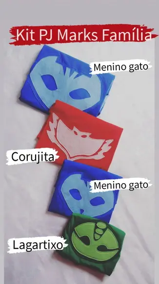 Fantasia Menino Gato Pj Marks