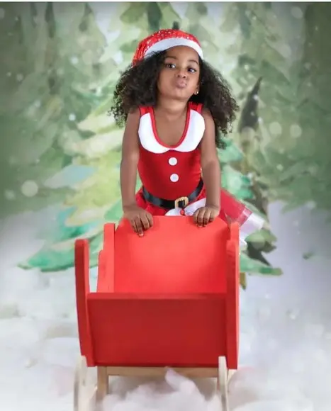Fantasia Natal Bebe Mamae Noel