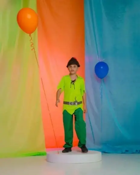 Fantasia Peter Pan Menino