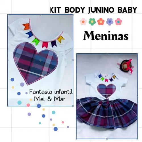 Fantasia São João Bebe Baby