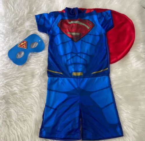 Fantasia Superman Super Homem Super Heróis