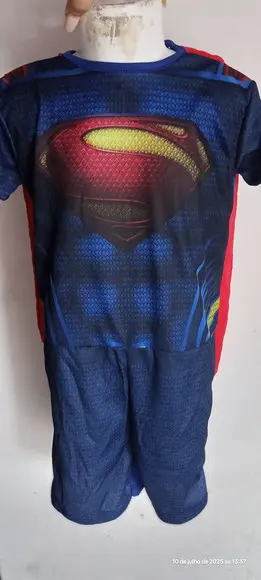 Fantasia Superman Super Homem Super Heróis
