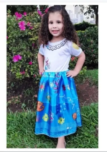 Fantasia Vestido Mirabel Filme Encanto