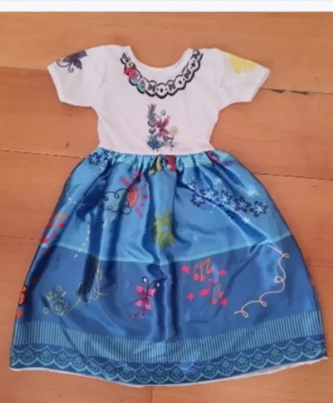 Fantasia Vestido Mirabel Filme Encanto