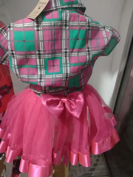 Kit Blusa Xadrez Infantil São João Caipira