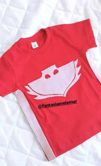 Kit Famíliafantasia Menino Gato Largatixo Corujinha Pj Marks
