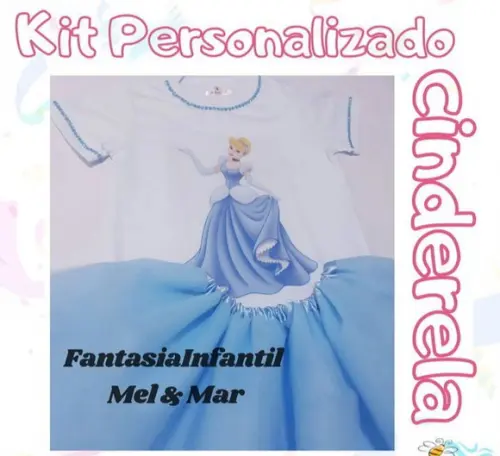 Kit Camisa e Saia de Tutu Aniversário